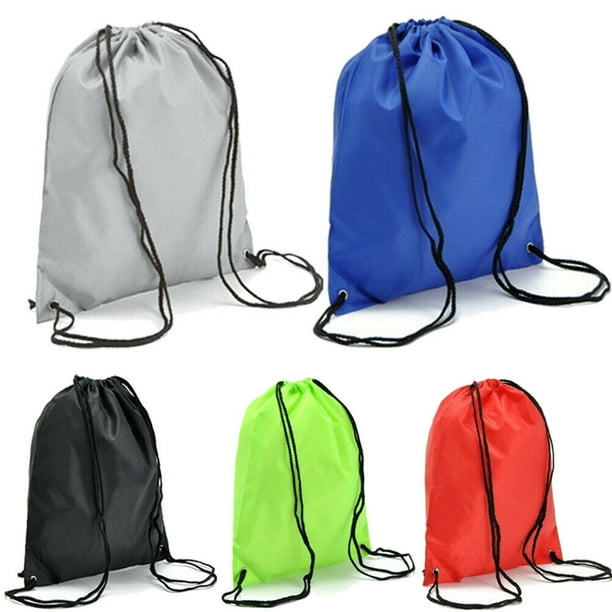 Drawstring Backpacks Set of 5 Lightweight Sturdy Cinch Sackpacks Sports String Bags with Zipper Pocket for Gym Party School Royal Blue Drawstring Backpacks Set of 5 Lightweight Sturdy Cinch Sackpacks Sports String Bags with Zipper Pocket for Gym Party School Royal Blue